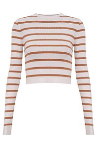 Blusa Cropped Tricot