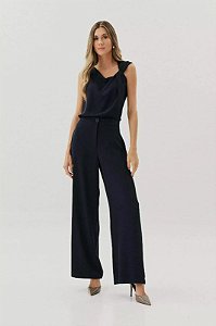 Conjunto Calça + Regata com Torção – Alfaiataria