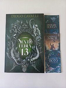 Lançamento! Livro de contos (Sexta-feira 13 #1.1) + Adesivos de brinde