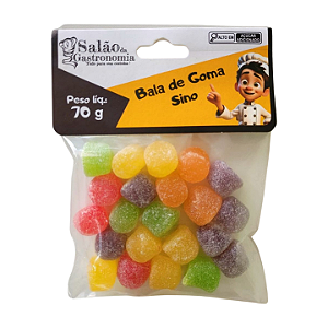 Bala de Goma Sino (Sachê) 70g