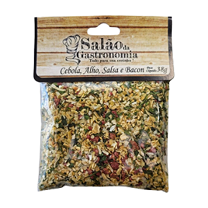 Cebola, Alho, Salsa e Bacon (Sachê) 38g
