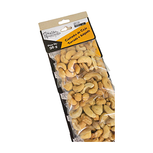 Castanha de Cajú Torrada e Salgada (Sachê) 50g X 12 CARTELA