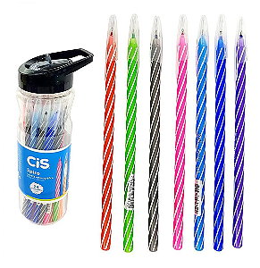 Caneta Esferográfica Spiro 0.7mm Color | Cis