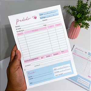 BLOCO PERSONALIZADO COLORIDO