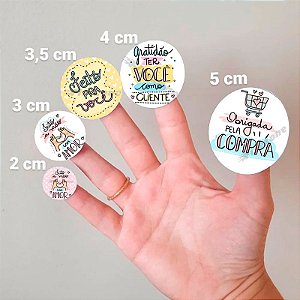 1000 ADESIVOS 4X4 COM RECORTE DIGITAL
