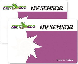 Cartao para teste UV Sensor c/ 2 pcs UVB01 Reptizoo