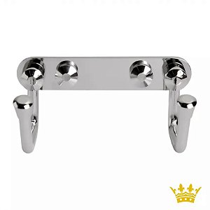 Cabide Luxban Spazio Duplo Cromado 101-CR