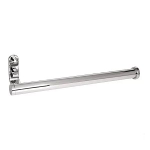 Toalheiro Luxban Stylus Barra 25cm Cromado 305-CR
