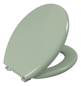 Assento Oval Astra TPK/AS-VD3 Almofadado Verde Claro