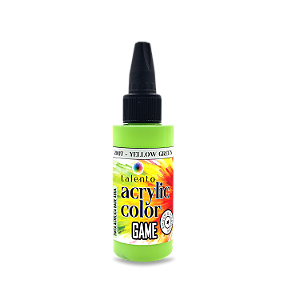 ACRYLIC COLOR GAME 2007 YELLOW GREEN 30ML UND