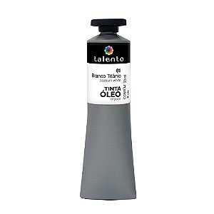 TINTA OLEO 20ML 01 BCO TITANIO UND