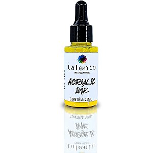 ACRYLIC INK TALENTO 25ML AMARELO UND