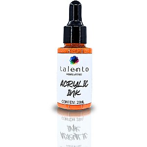 ACRYLIC INK TALENTO 25ML LARANJA UND