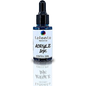 ACRYLIC INK TALENTO 25ML TURQUESA UND