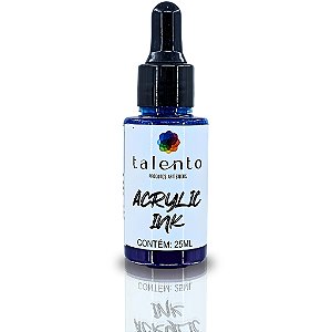 ACRYLIC INK TALENTO 25ML AZUL PHTHALOCIANYNE UND