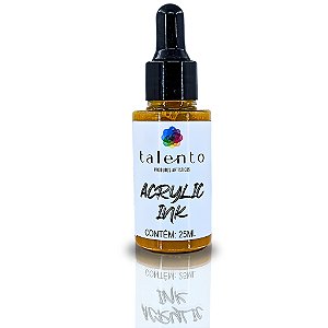 ACRYLIC INK TALENTO 25ML RAW SIENNA UND