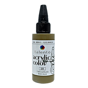 ACRYLIC COLOR 225 GELBOLIV RAL6014 30ML UND