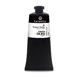 TINTA OLEO 110ML 01 BRANCO TITANIO UND