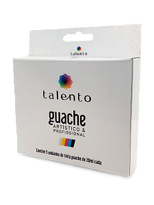 KIT GUACHE 16 CORES - TalentoArtes