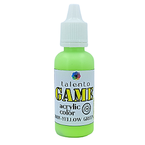 ACRYLIC COLOR GAME 2007 YELLOW GREEN 20ML UND