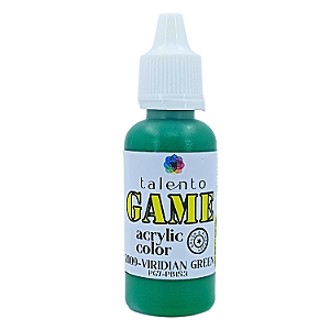 ACRYLIC COLOR GAME 2009 VIRIDIAN GREEN 20ML UND