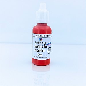 ACRYLIC COLOR 1049 VERMELHO SHOCK 20ML UND