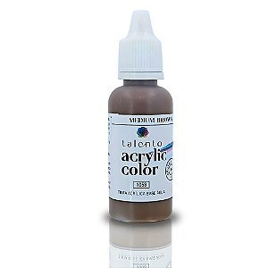 ACRYLIC COLOR 1053 MEDIUM BROWN 20ML UND