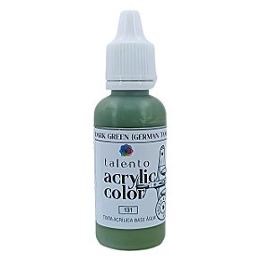 ACRYLIC COLOR 131 DARK GREEN GERMAN TANK 20ML UND