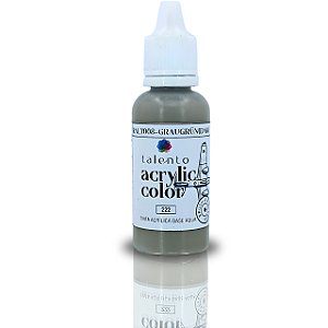 ACRYLIC COLOR 222 GRAUGRÜN (DAK) RAL7008 20ML UND