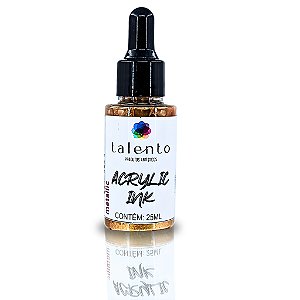ACRYLIC INK TALENTO 25ML COBRE UND