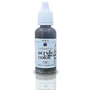 ACRYLIC COLOR 158 SEPIA 20ML UND