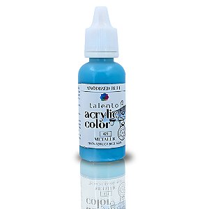 ACRYLIC COLOR METALLIC 421 ANODIZED BLUE 20ML UND