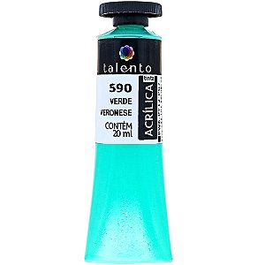 TINTA P/TELA 590-VERDE VERONESE-20ML  UND