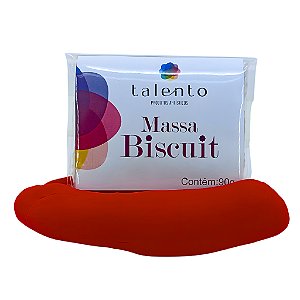 MASSA BISCUIT 10-VERMELHO-90g