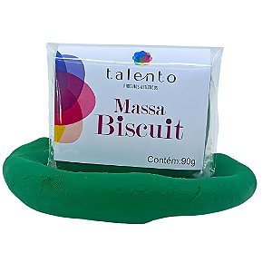 MASSA BISCUIT 22-VERDE ESCURO-90g