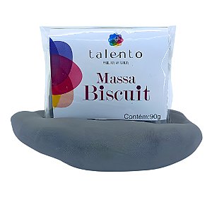 MASSA BISCUIT 24-CINZA ESCURO-90g