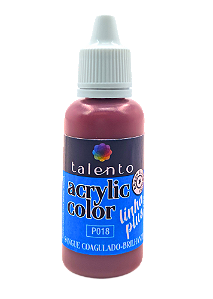 ACRYLIC COLOR P018 -SANGUE COAGULADO BRILHANTE- LINHA PLUS-20ML UND