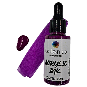 Acrylic Ink 25ml 39 Roxo Vibrante - und
