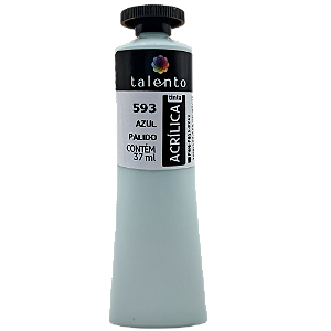 Tinta Acrílica para Tela 37ml 593 Azul Pálido - und