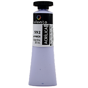 Tinta Acrílica para Tela 20ml 592 Lavanda - und