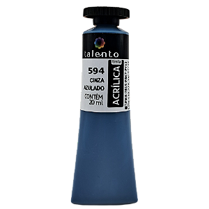 Tinta Acrílica para Tela 20ml 594 Cinza Azulado - und