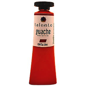 Guache Artístico 20ml Vermelho - und
