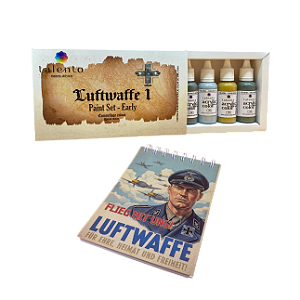 Kit Luftwaffe 1 + Bloco 11X15cm - und