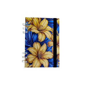 Caderno P Flower Yellow