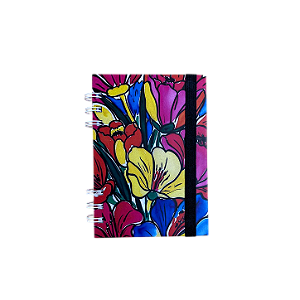 Caderno P Flower Pink