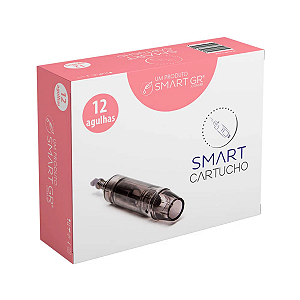 Cartucho Derma Pen Preto 12 Agulhas 10Un - Smart