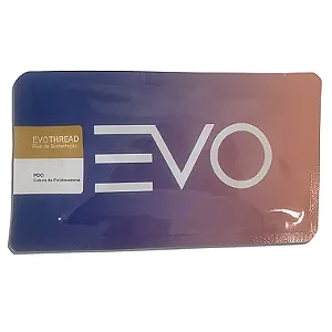 Fio De PDO Liso Evo Thread 30g 25X30MM (A) USP 6-0 (Blister com 10 unidades) - Evo Pharma