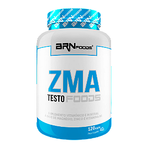 ZMA Testo Foods - 120 cápsulas - BRN Foods