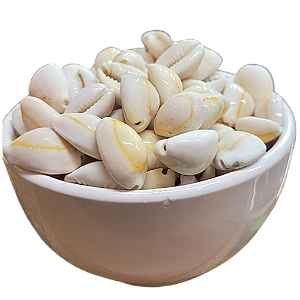 Búzios Branco Fechado - Pacote Com 100g - Natural