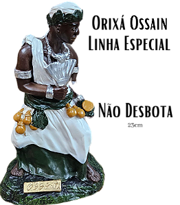 Orixá Ossain Escultura/imagem Em Gesso 23cm